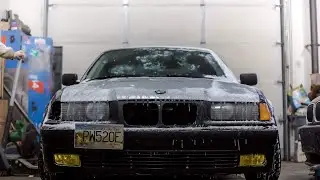 BMW E36 Rear Bash Bar Install