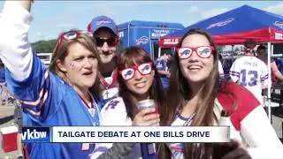 Tailgate debate at One Bills Drive