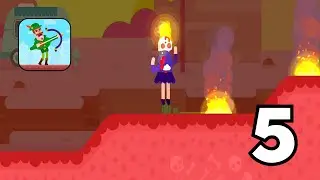 Ultimate Bowmaster - Gameplay Walkthrough Part 5 - Kacey Rich Character - Android Gameplay
