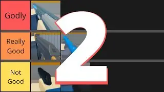 All Arsenal Guns Tierlist 2 (The Updated Version)