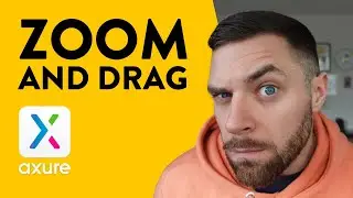 Axure Tutorial - Zoom and drag, change the cursor icon