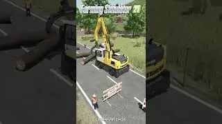 FS25: Clearing a BLOCKED ROAD After Tree Fall! 🌲🚧 Full Episode Tomorrow! | MonkBuildsText: