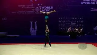Switzerland (SUI) - 2021 Acrobatic Worlds, Geneva (SUI) Combined  Mixed Pair