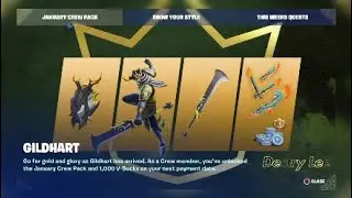 Fortnite GILDHART CREW January 2023
