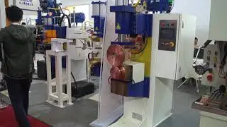 Trintfar in Shanghai Essen Exhibition-Resistance Spot Seam Welder, Steel Drum Welding Automation