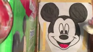 Mickey Mouse Frozen Buttercream Transfer