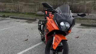 KTM Rc390 Night ride