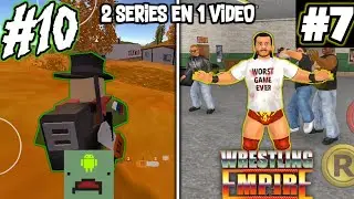DOS SERIES EN UN MISMO VIDEO – Unturned 3.0 Mobile #10 + Wrestling Empire #7 | Gse43