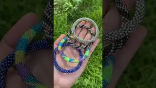 Nepal Glass Bead Roll Bracelet | Seed Bead Bracelet