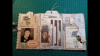 Altered Envelope Vintage themed-PPCC Challenge