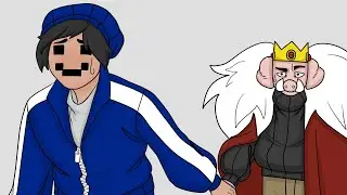 Technoblade Funniest Moments But He's Animated | Technoblade Animatic