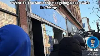 I Went to Sonic the Hedgehog Speed Cafe Chicago (Last Video for 2025)