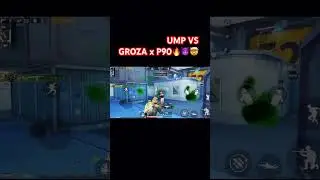 UMP vs GROZA X P90 #pubgmobile #pubg #gaming #bgmivictor #tdm #pubgconqueror #pubghighlights