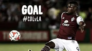 GOAL: Edson Buddle heads home his 100th career goal | Colorado Rapids v LA Galaxy