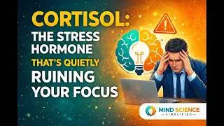 Cortisol: The Stress Hormone That&rsquo;s Quietly Ruining Your Focus