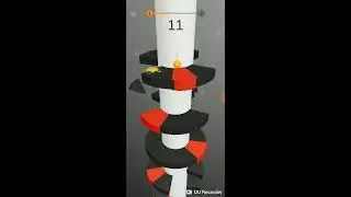Helix jump обзор-2 место среди лидеров Google play