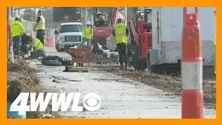 Crews rush to finish road work before parades