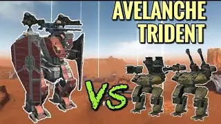 [WR] 💥 Arthur vs Avelanche | Trident | Behemoth | war robots - WR