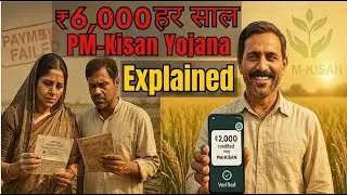 PM-Kisan Yojana Explained | ₹6,000 Direct DBT Scheme for Farmers | Full Story & Impact
