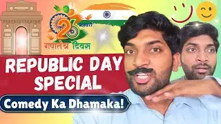 Comedy: Republic Day Special Comedy | 26 January Funny Video | Desi Family Drama | Aakash Aaryan