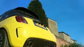 Sound Fiat 500 1.2 w/ Abarth muffler