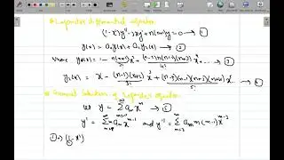 Legendre differential equation