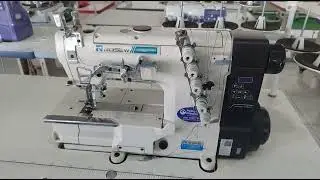 M&aacute;quina de costura industrial galoneira rosew motor direct drive painel anal&oacute;gico simples