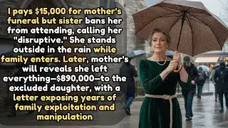 I Paid $15,000 For Mom's Funeral But Wasn't Allowed Inside    My Revenge Was PERFECT