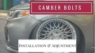 How To: Camber Bolt Install and Adjustment