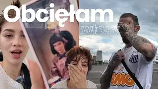 ŚCIĘŁAM WŁOSY NA KRÓTKO 💇🏻‍♀️ | krótsze niż Kuba?! | metamorfoza włosów