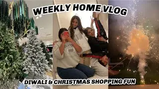 A WHOLESOME HOME VLOG: diwali, family fun & christmas shopping haul | Kim Mann