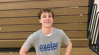 Exeter Eagles setter Jack Forry
