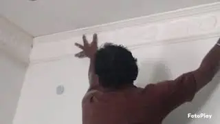 How to fitting gybsum cornice 