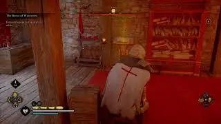 AC:Valhalla - Wincestre Garrison 2 wealths and 2 chests, barred door, gear, Book, Mentor's Trousers