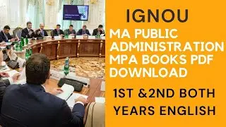 ma political science mpa ignou study material download both years