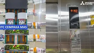 Mitsubishi Traction Scenic Elevators at ITC Cempaka Mas, Jakarta