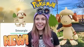 HOW TO CATCH SMEARGLE IN POKEMON GO! + Shiny Pidgey and Shiny Rattata! Smeargle Photobomb Tutorial