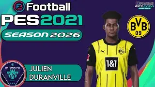 ⚽️eFootball PES: Season 2026 | COMO CREAR A JULIEN DURANVILLE | Tutorial Completo |⚽️