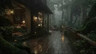Tranquil Rain Sounds for Better Sleep | Natural Forest Rain Ambience