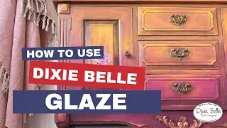 How to use Dixie Belle Glaze! #shorts