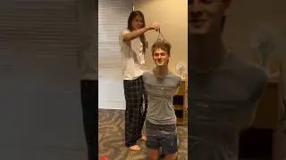 HILARIOUS HEAD MASSAGE... #youtubeshorts #ytshorts #shorts