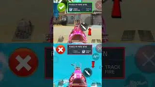 💯 Best Fixed R-fire BTN settings in CODM BR 🔥Codm Settings Tutorial 😎 #shorts #codmbr #codmiphone