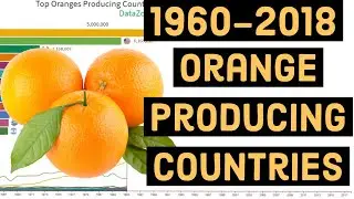 Top Oranges Producing Countries in the World | 1961-2018