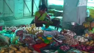Thuampui Market, Aizawl, Mizoram