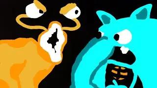 Coach Pickles VS The Nibbler (garten of banban battle)