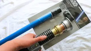 REVIEW Disney Store Obi-Wan Kenobi Lightsaber Electronic Toy | with Removable Blade and Belt Clip