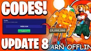 *НОВОЕ* ВСЕ РАБОЧИЕ КОДЫ ОБНОВЛЕНИЯ 8 ДЛЯ FISH A BRAINROT! КОДЫ ROBLOX FISH A BRAINROT
