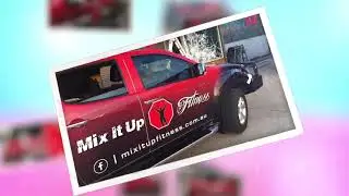 Vinyl wrapping Isuzu DMax - custom wrap design for Personal Training Business | Easyaz Traralgon