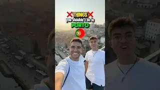 Что нельзя делать в Порту ❌🇵🇹 #порту #путешествия #португалия