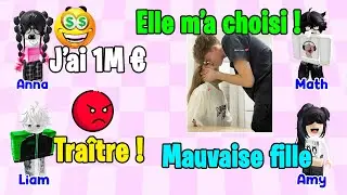 HISTOIRE ROBLOX | Elle m'a trahi pour la gloire et l'argent 😭